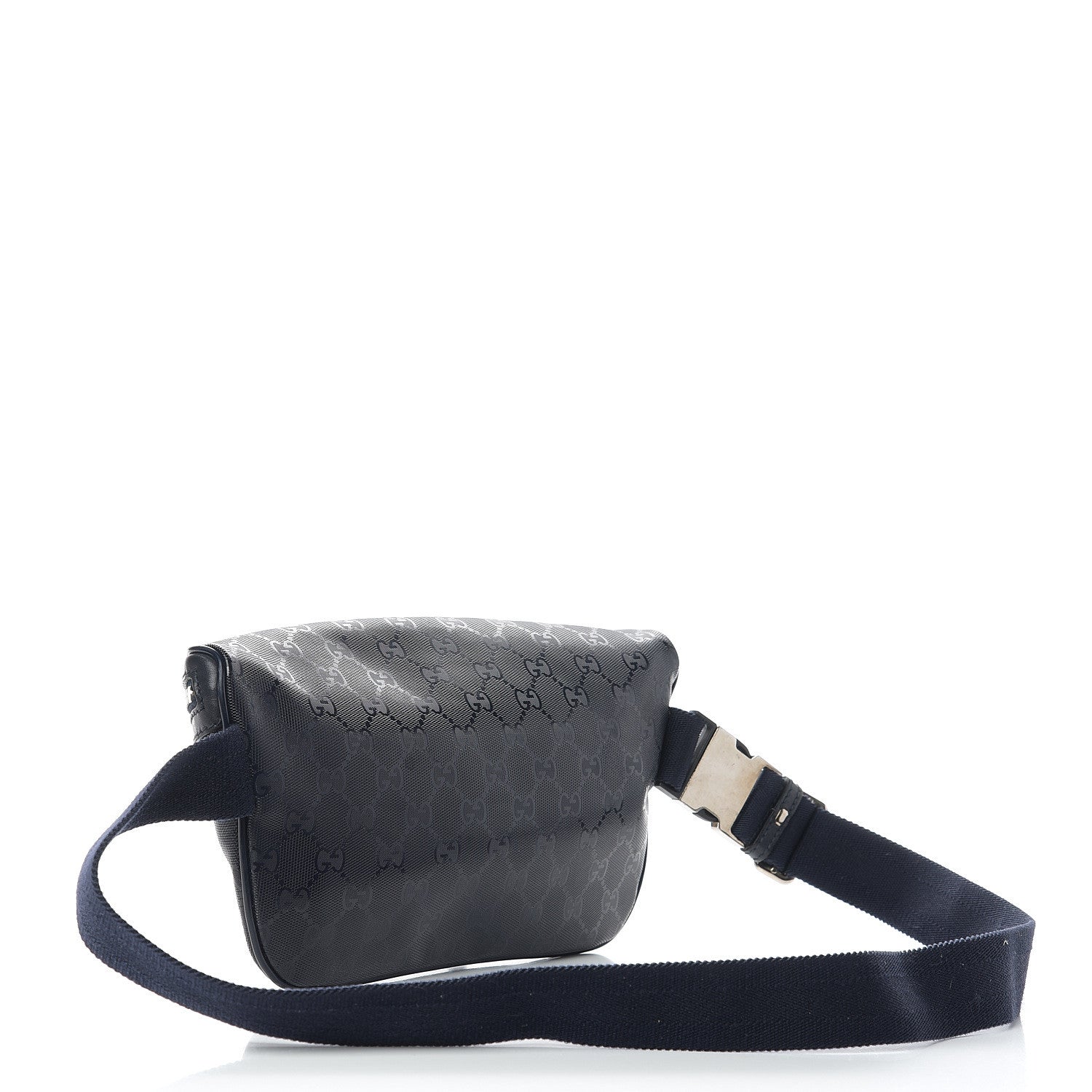 Gucci Imprime Monogram Belt Bag Navy 2 of 9