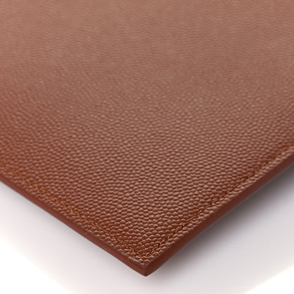 Saint Laurent Grain De Poudre Uptown Pouch Brick 11 of 14