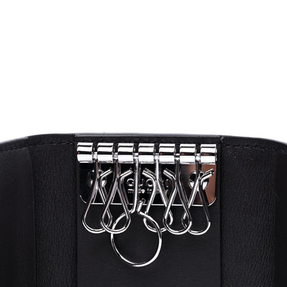Gucci Microguccissima 6 Key Holder Case Black 5 of 5