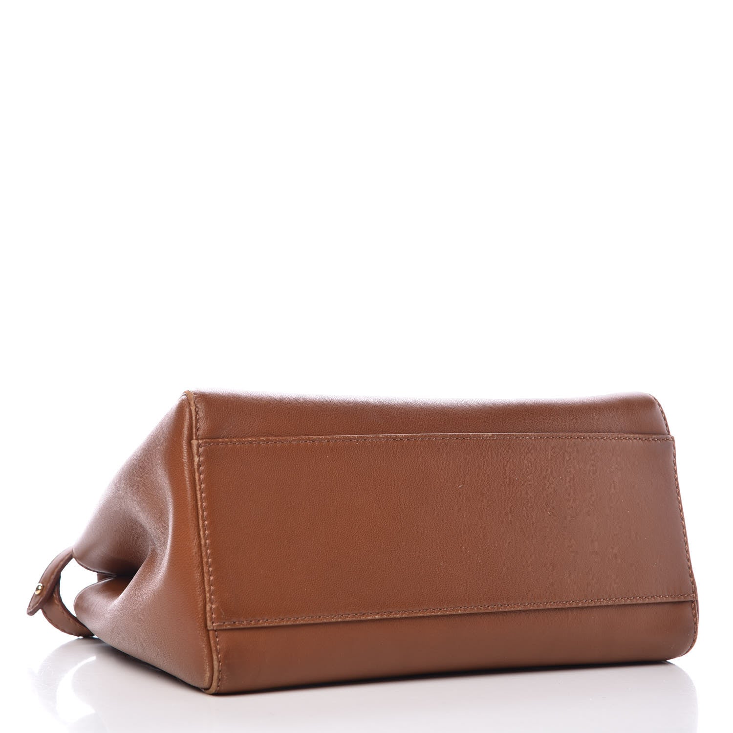 Fendi Nappa Mini Peekaboo Iconic Satchel Corteccia 4 of 15