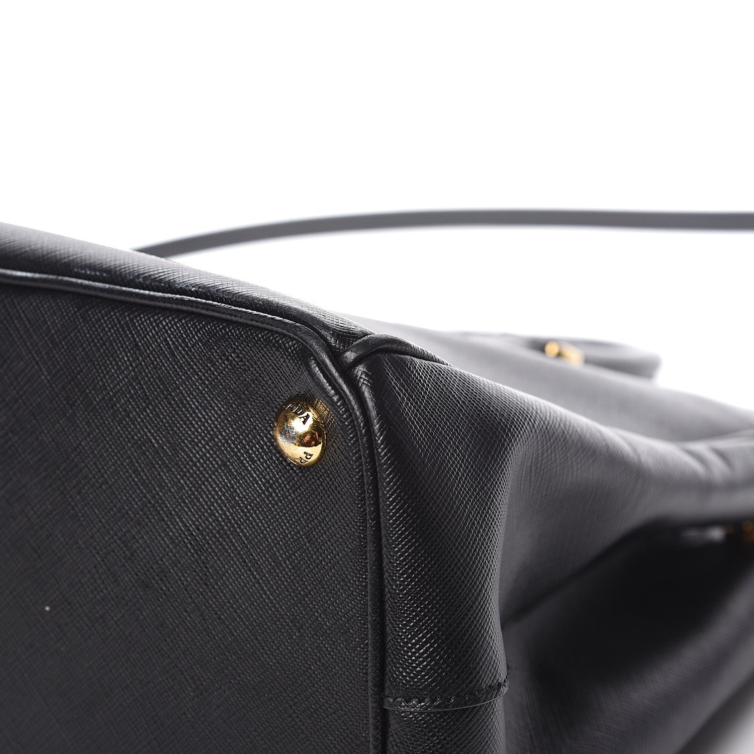 Prada Saffiano Medium Galleria Double Zip Tote Black 16 of 18