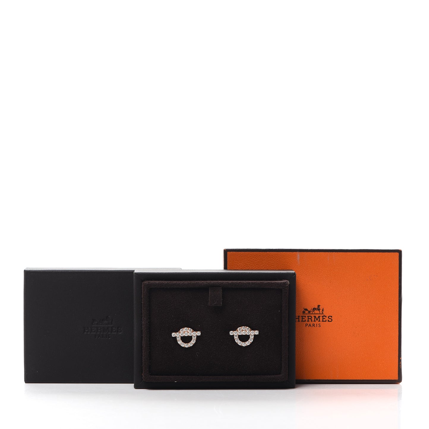 18K Rose Gold Diamond Finesse Earrings