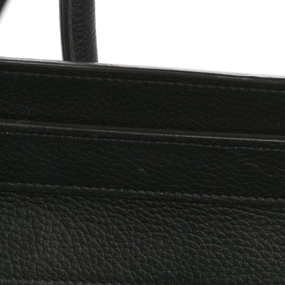 Celine Drummed Calfskin Micro Luggage Black 11 of 13