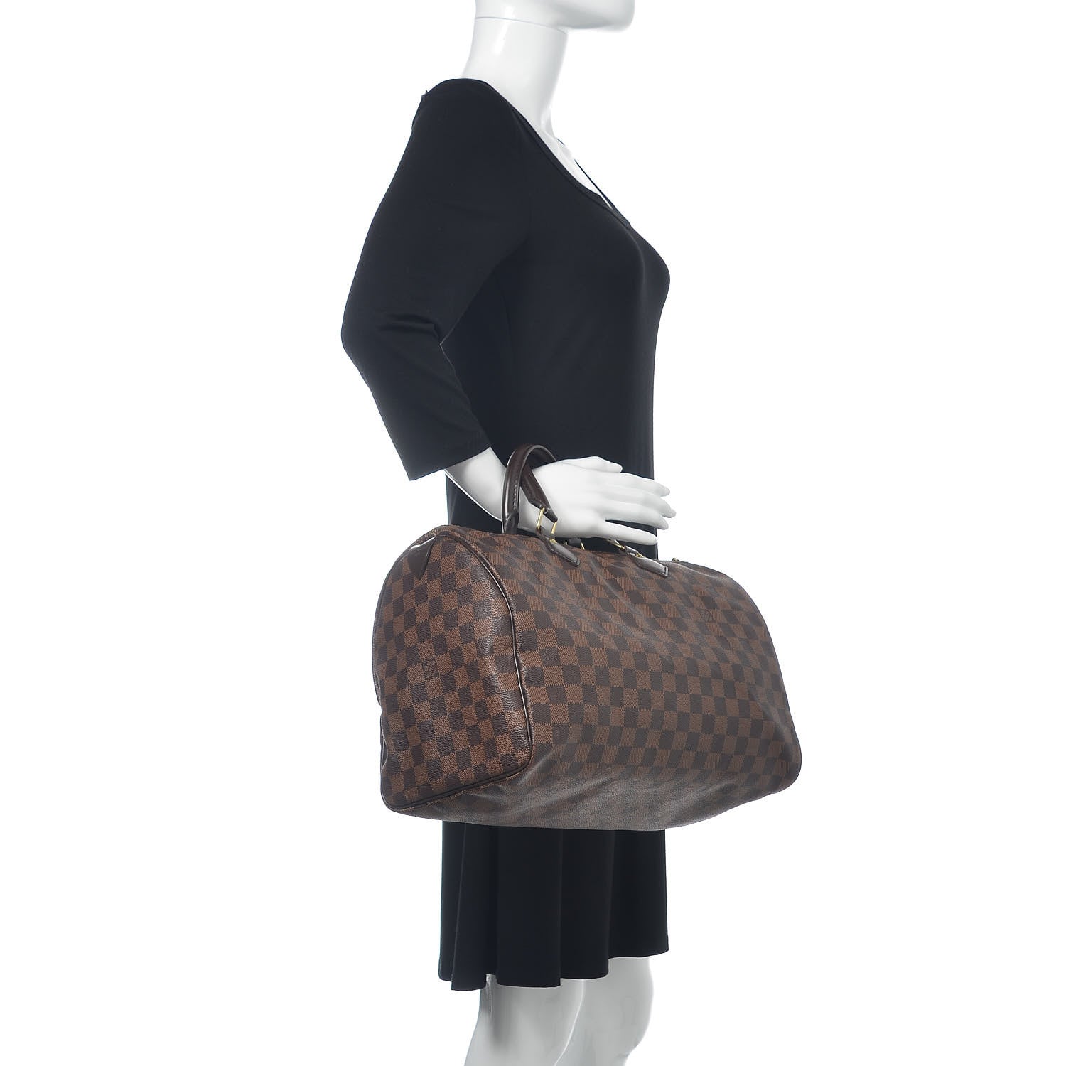 Louis Vuitton Damier Ebene Speedy 35 2 of 15