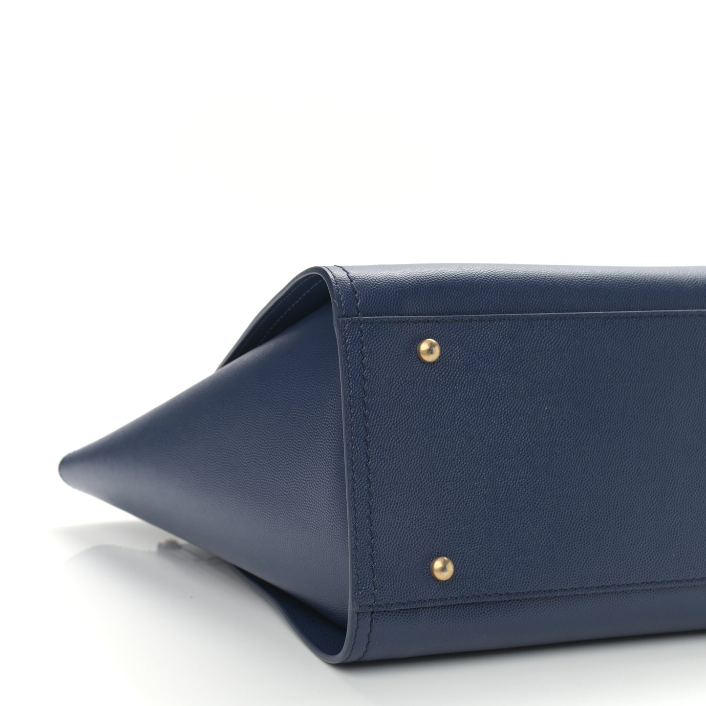 Caviar Small Studded Deauville Tote Navy