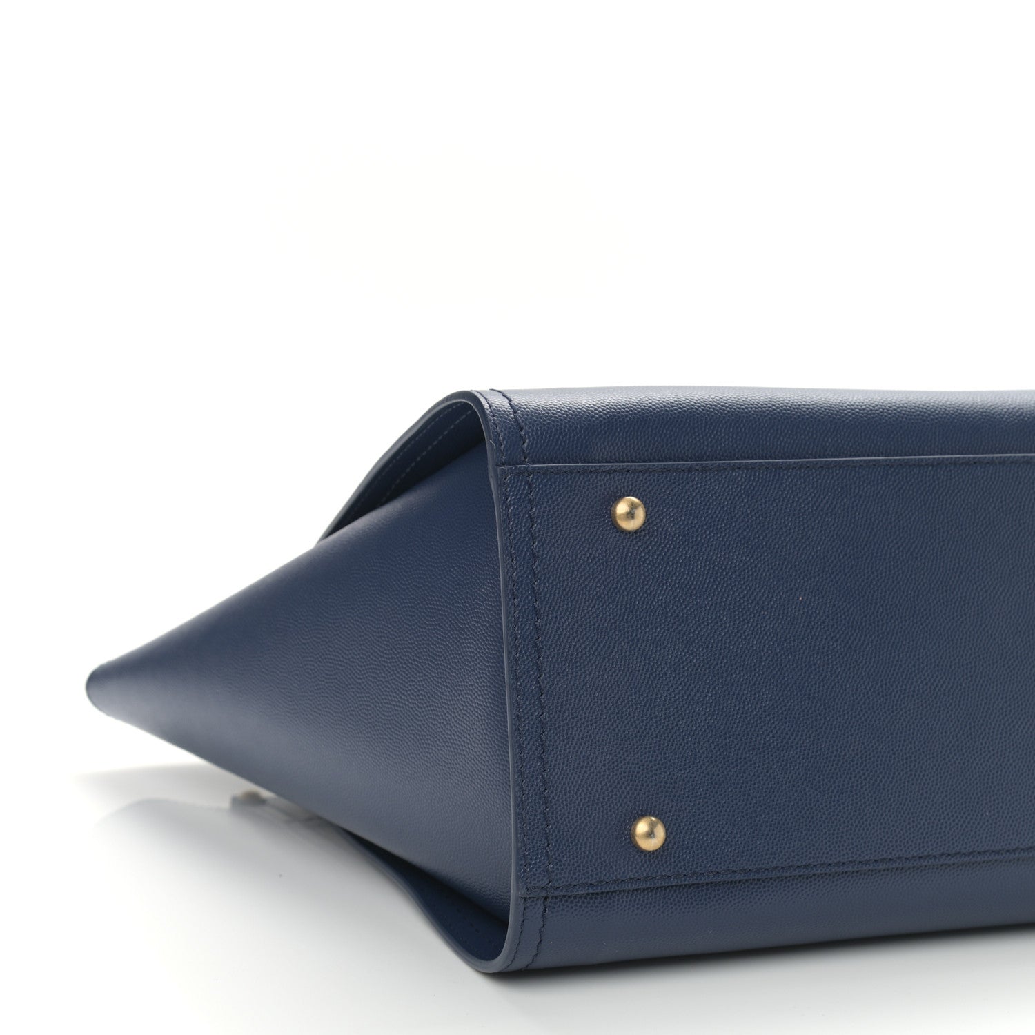 Chanel Caviar Small Studded Deauville Tote Navy 9 of 10