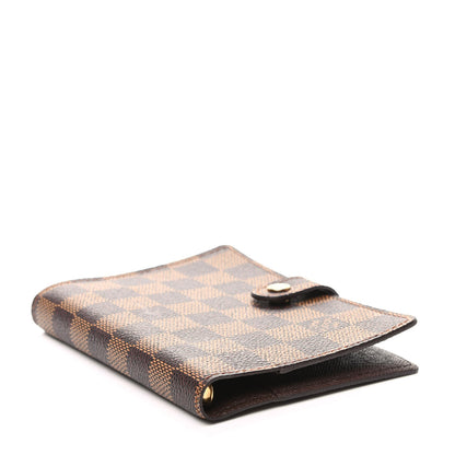 Louis Vuitton Damier Ebene Small Ring Agenda Cover 4 of 8