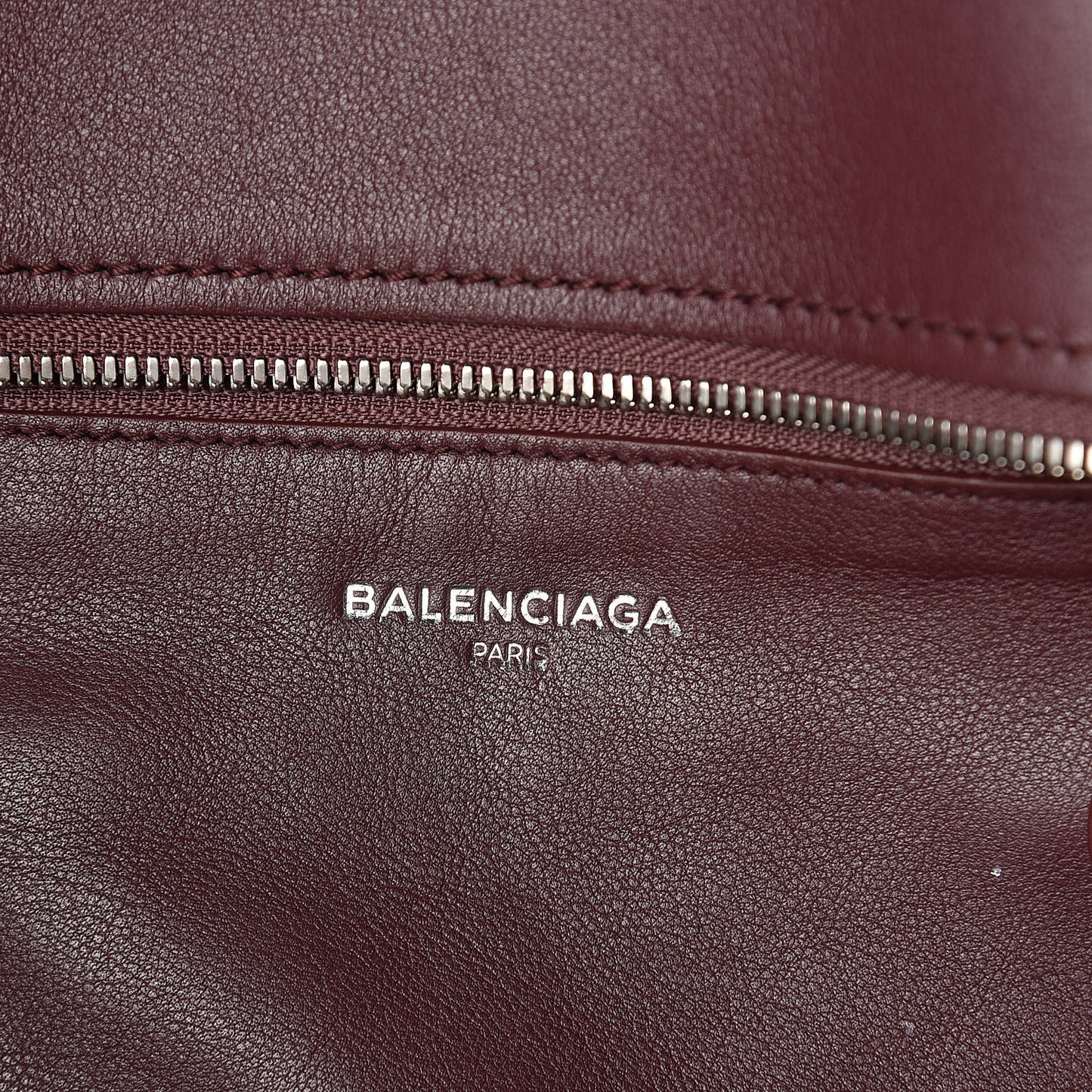 Calfskin Large Laundry Cabas Tote