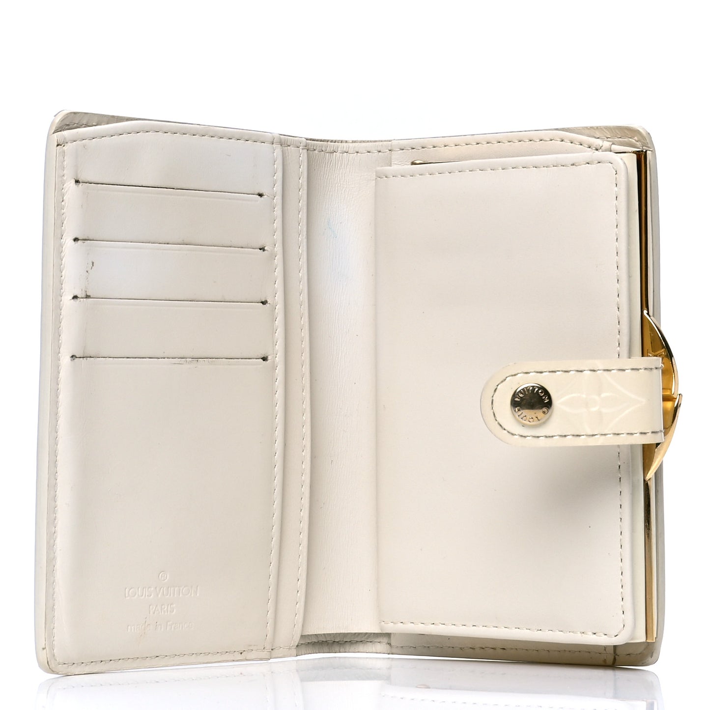 Vernis French Purse Wallet Perle