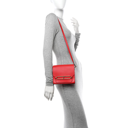 Hermes Evercolor Mini Sac Roulis Rouge De Coeur 2 of 15