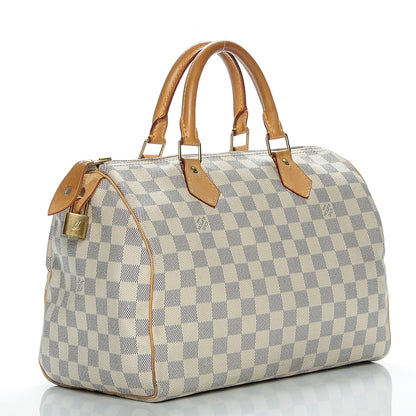 Louis Vuitton Damier Azur Speedy 30 3 of 10