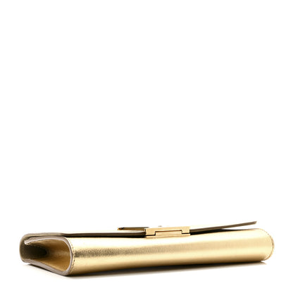 Louis Vuitton Calfskin Neo Sobe Louise EW Clutch Gold 4 of 7
