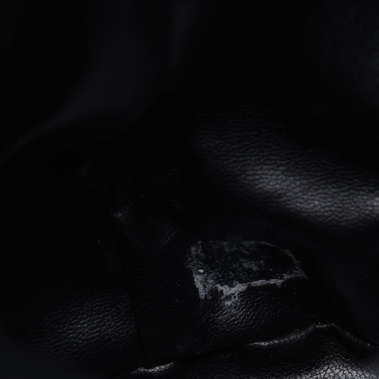 Chanel Lambskin Drawstring Bucket Bag Black 7 of 18