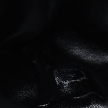Chanel Lambskin Drawstring Bucket Bag Black 7 of 18