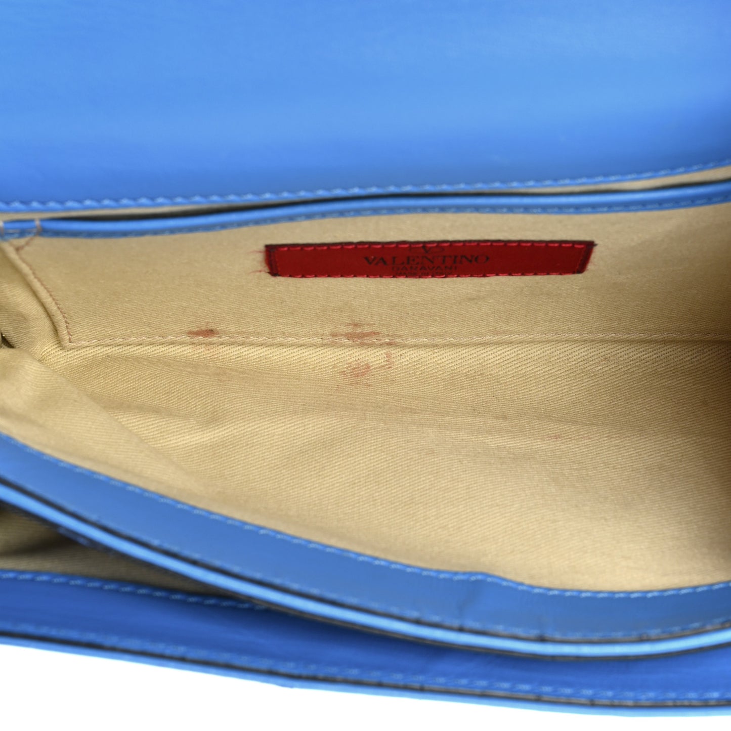 Nappa Va Va Voom Shoulder Bag Blue Fluo