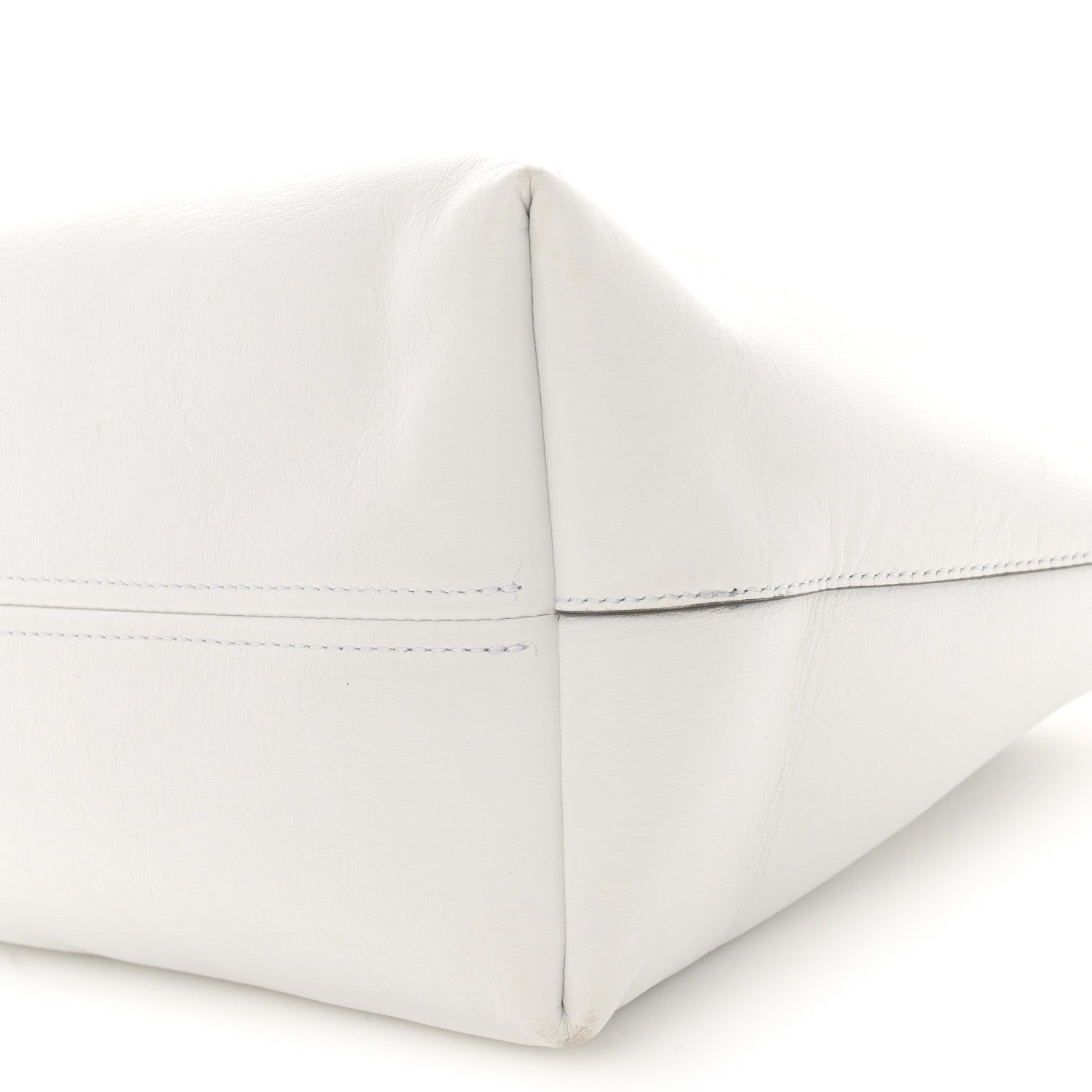 Chloe Calfskin Small Marcie Tote White 10 of 12