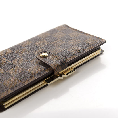 Louis Vuitton Damier Ebene Continental French Purse Wallet 8 of 8
