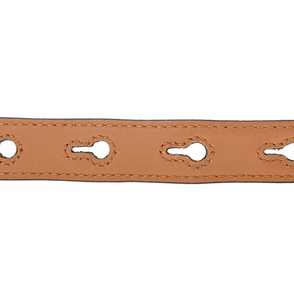 Fendi Vitello Cruise FF 20mm Belt 90 36 Caramello 4 of 6