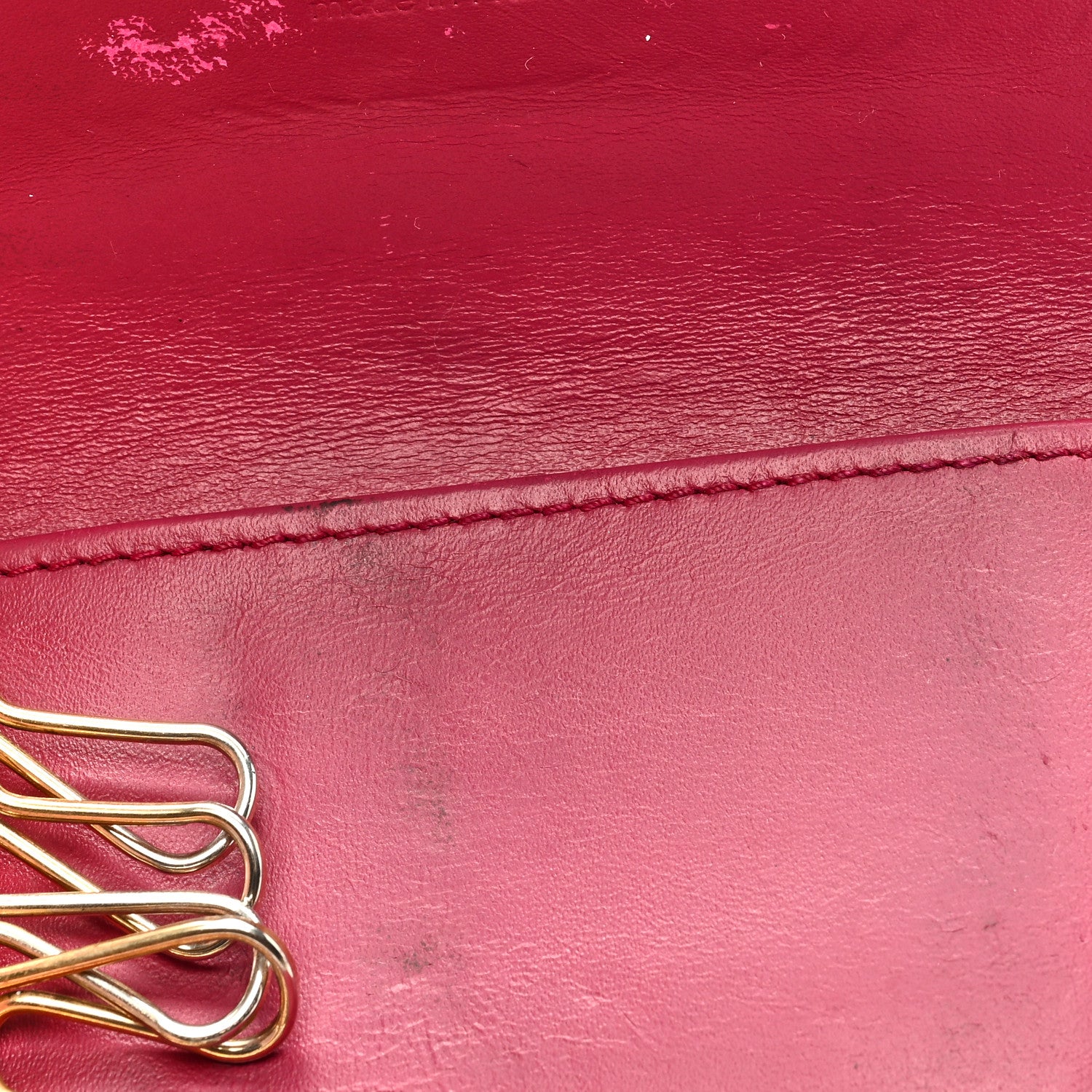 Louis Vuitton Vernis Multicles 6 Key Holder Rose Indien 7 of 7