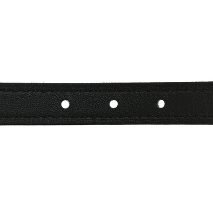 Hermes Swift Epsom 13mm Plaisance Belt 90 36 Black Etoupe 6 of 7