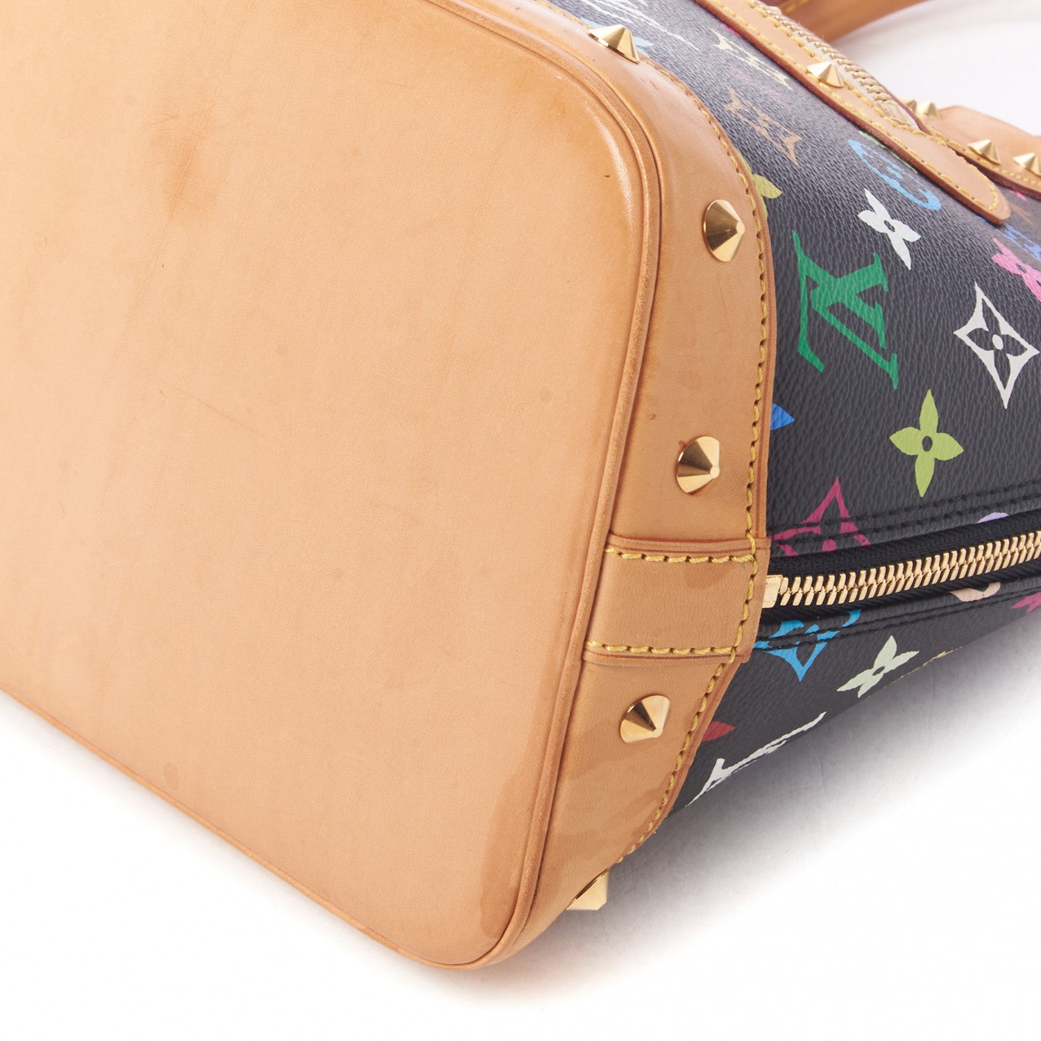 Louis Vuitton Monogram Multicolor Alma Black 5 of 9
