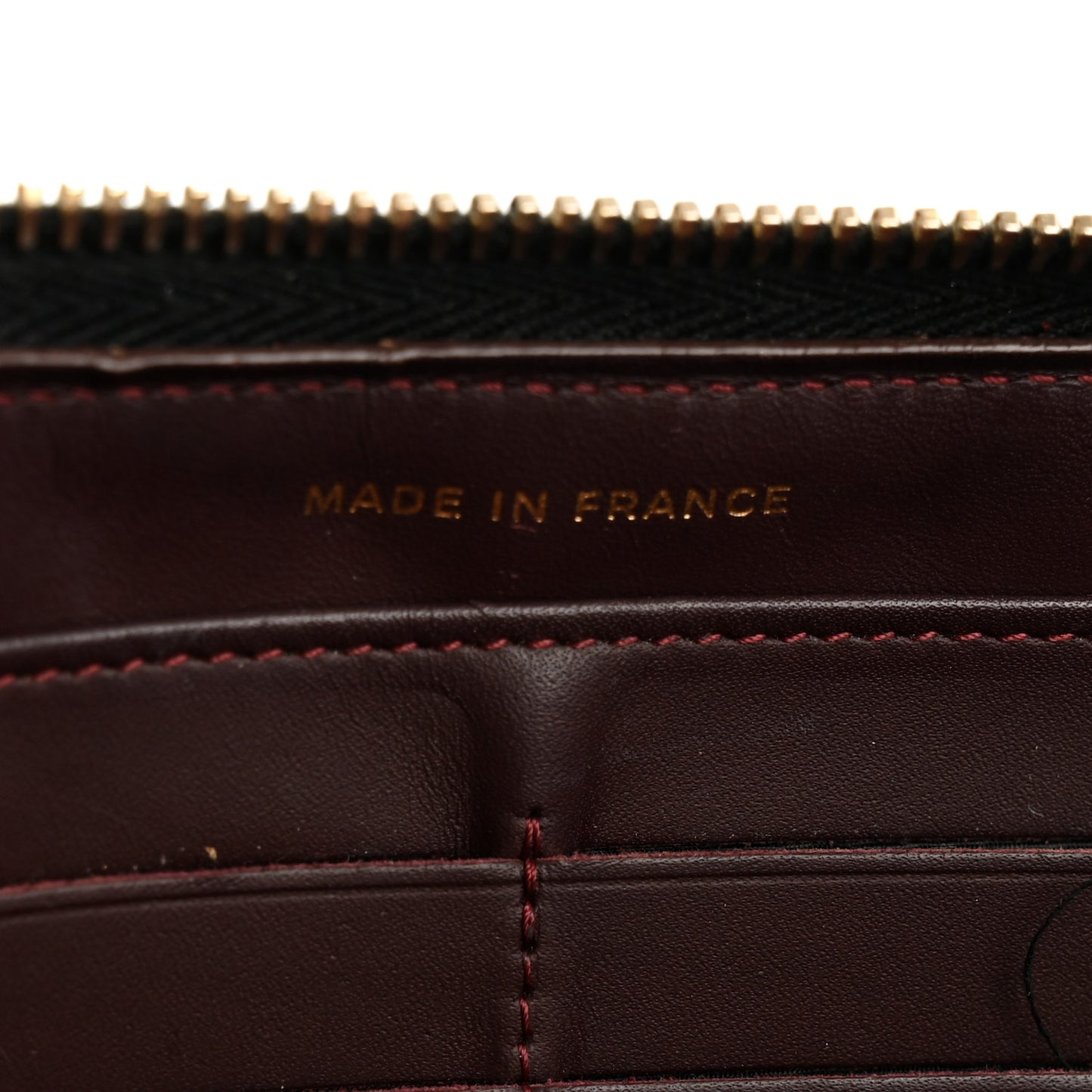Caviar Quilted Large Gusset Zip Around Wallet Black