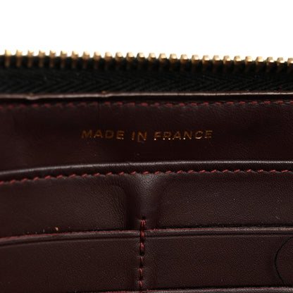 Chanel Caviar Quilted Large Gusset Zip Around Wallet Black 10 of 14