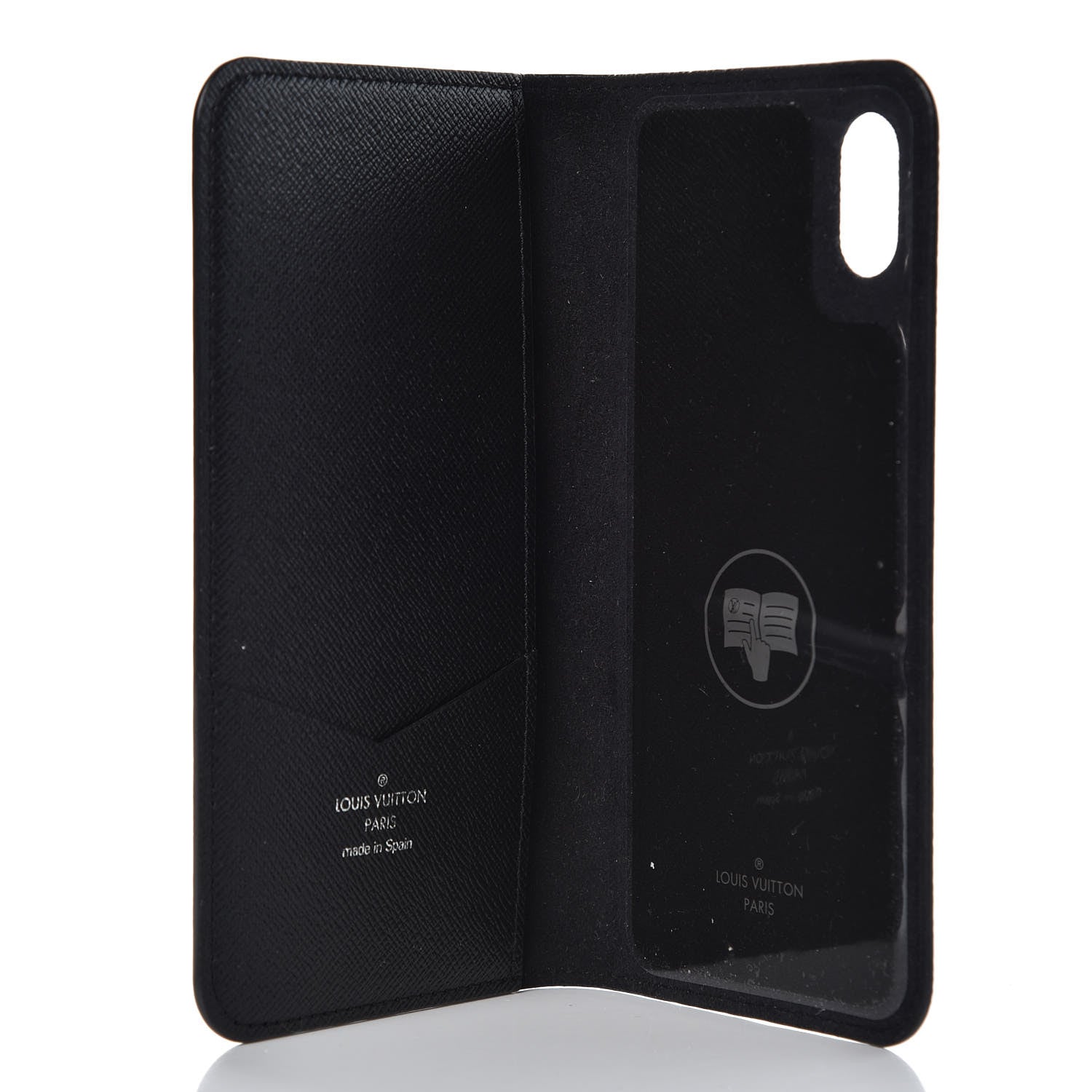 Louis Vuitton Monogram Eclipse iPhone XS Max Folio Case 5 of 7