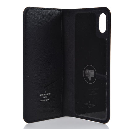 Louis Vuitton Monogram Eclipse iPhone XS Max Folio Case 5 of 7