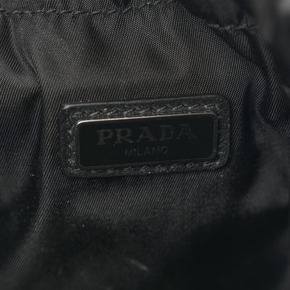 Prada Grace Lux Drawstring Pouch Marea Black 5 of 8