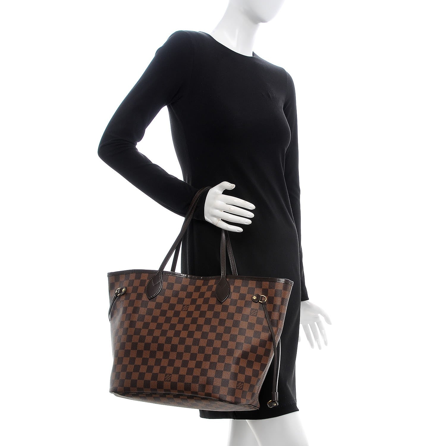 Louis Vuitton Damier Ebene Neo Neverfull MM 2 of 13