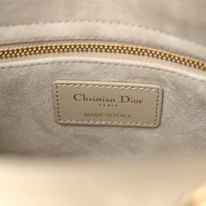 Christian Dior Lambskin Cannage Small My ABCDior Lady Dior Beige 6 of 10