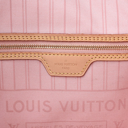 Louis Vuitton Damier Azur Tahitienne Neverfull MM 6 of 22