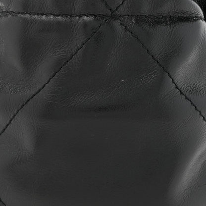 Chanel Shiny Calfskin Quilted Mini Chanel 22 Black 8 of 10