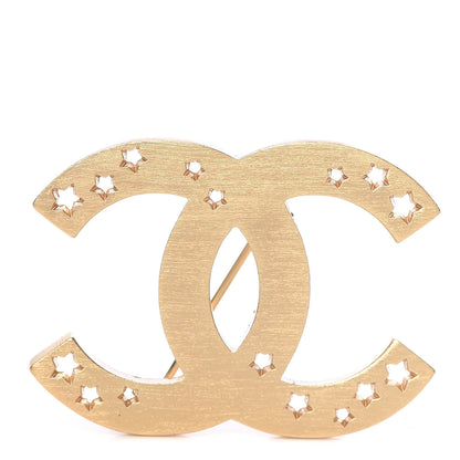 Chanel CC Star Brooch Gold 1 of 4