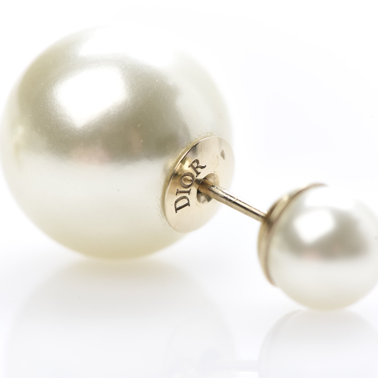 Christian Dior Pearl Mise En Dior Tribal Earrings 4 of 5