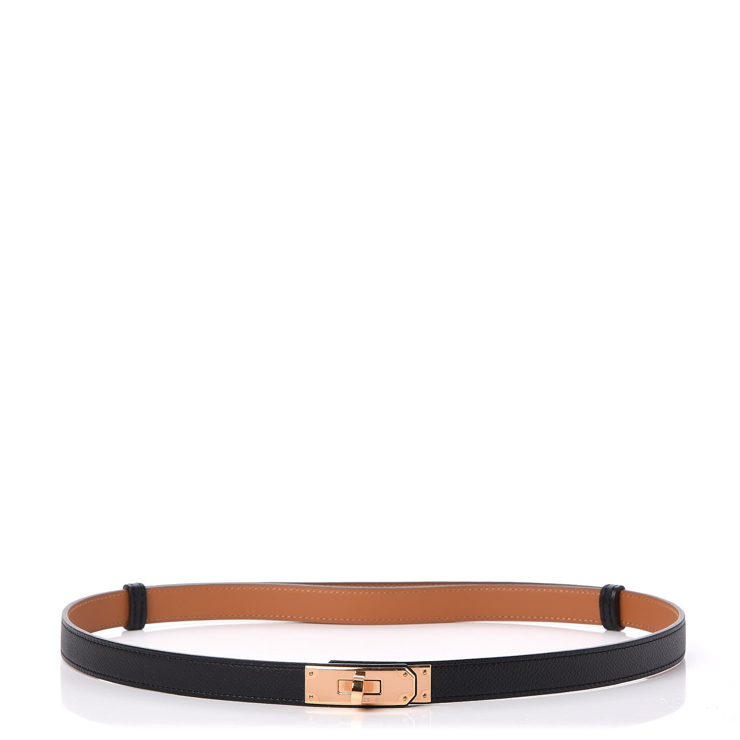 Hermes Epsom Kelly Belt Black 1 of 6