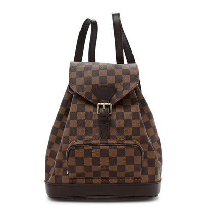 Louis Vuitton Damier Ebene Montsouris MM Backpack 1 of 8