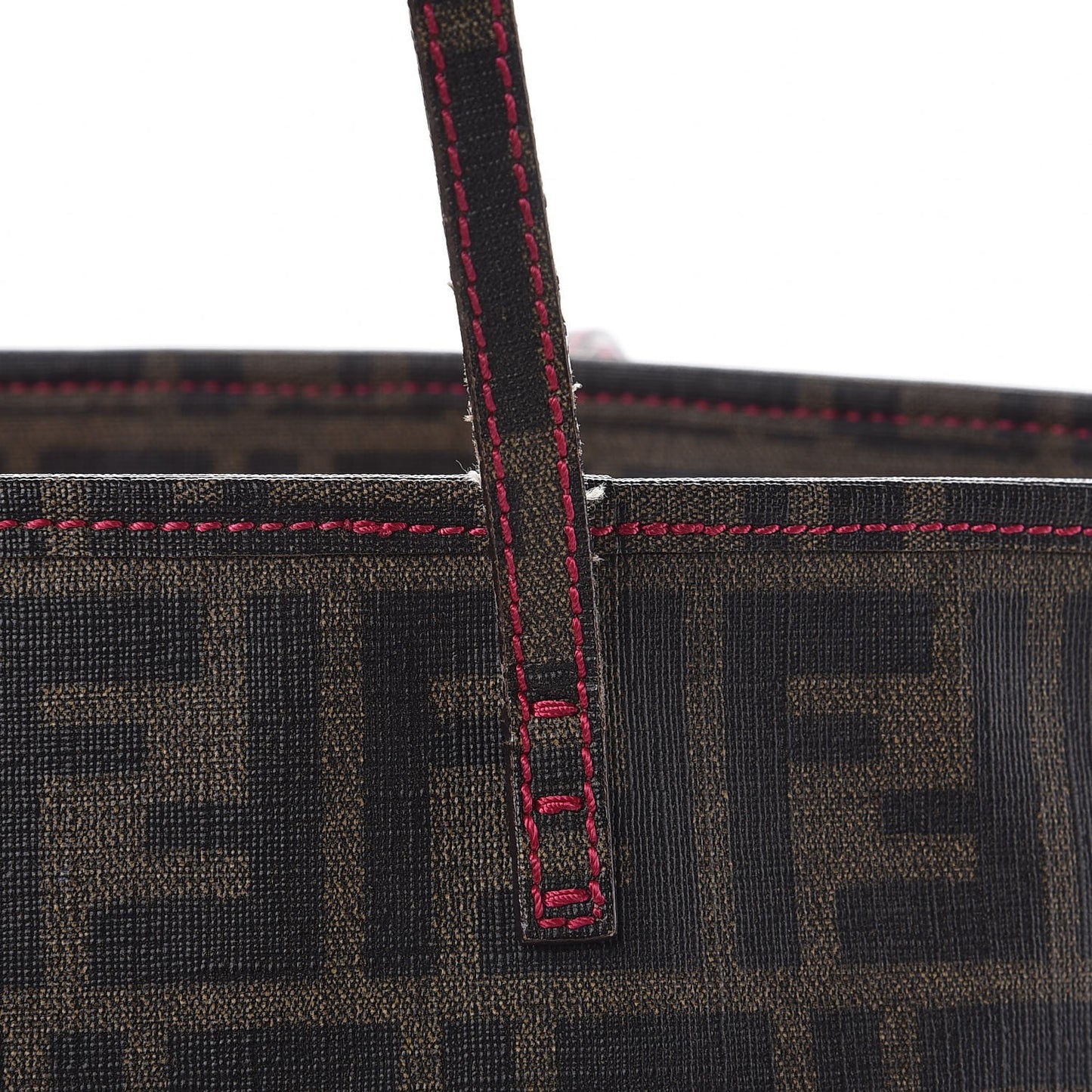 Zucca Spalmati Small Roll Tote Tobacco Fragola