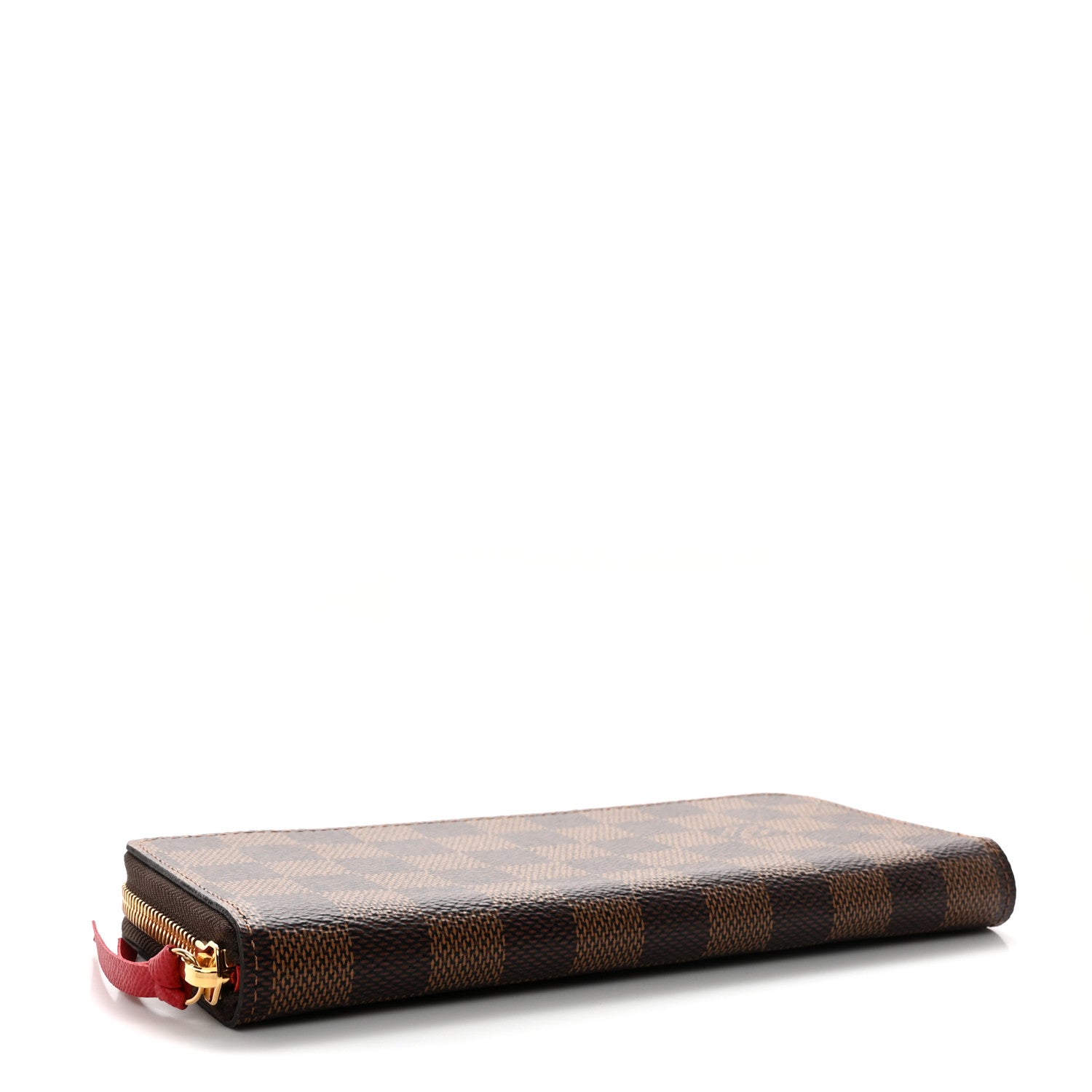Louis Vuitton Damier Ebene Clemence Wallet Cherry 4 of 8