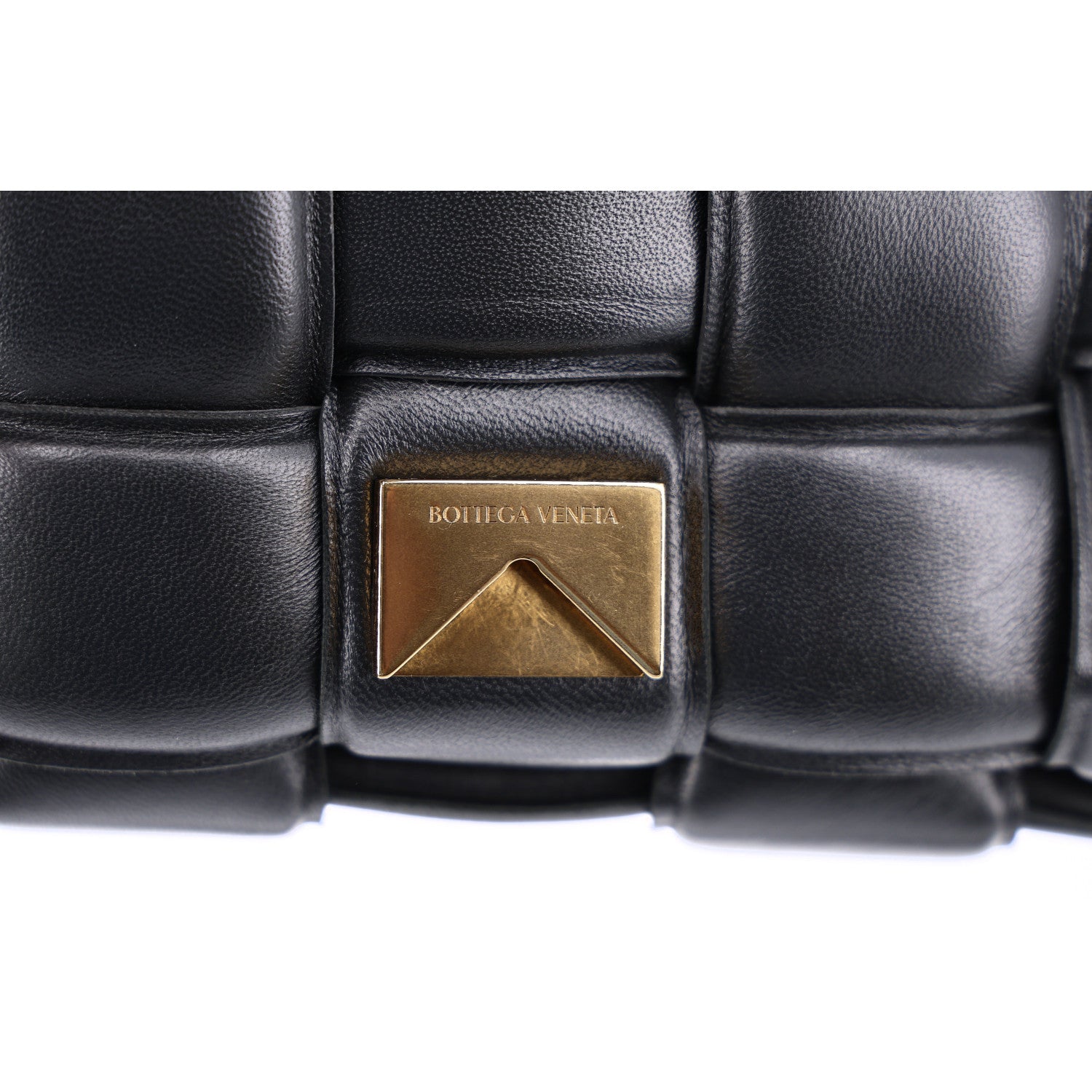 Bottega Veneta Nappa Maxi Intreccio Padded Cassette Crossbody Bag Black 6 of 11
