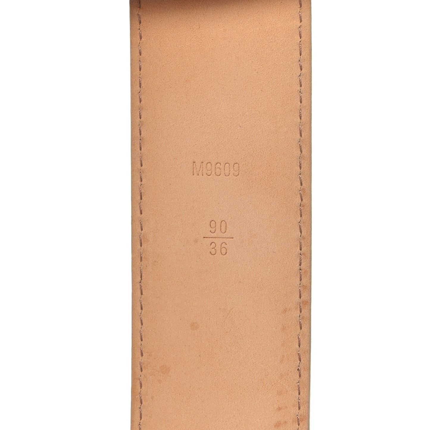 Damier Azur LV Initiales Belt 90 36