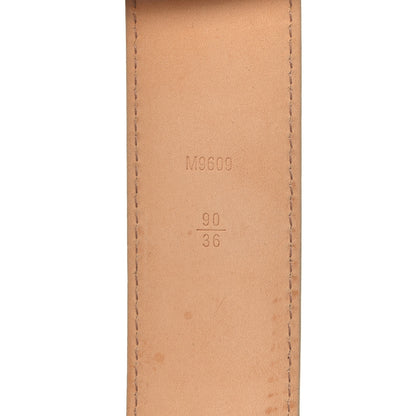Louis Vuitton Damier Azur LV Initiales Belt 90 36 4 of 8
