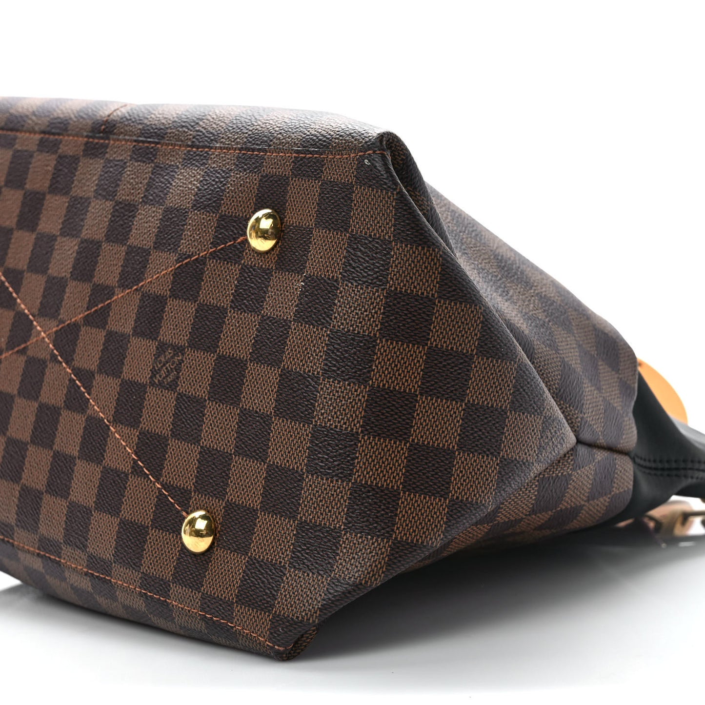 Damier Ebene Calfskin Maida Black