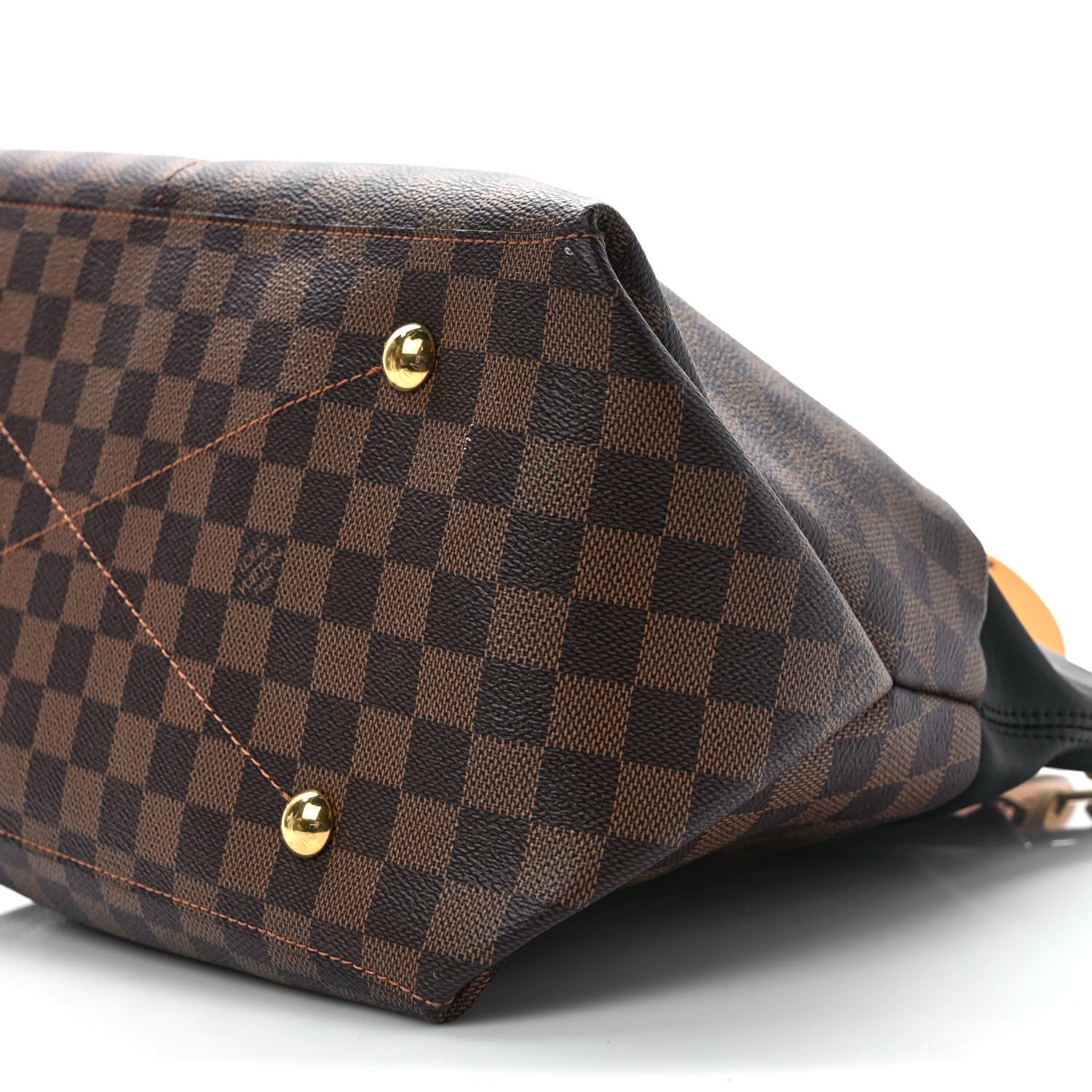 Louis Vuitton Damier Ebene Calfskin Maida Black 8 of 11