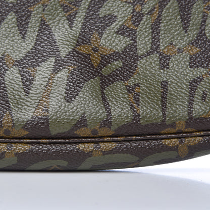 Louis Vuitton Monogram Graffiti Pochette Accessories Kaki 13 of 13