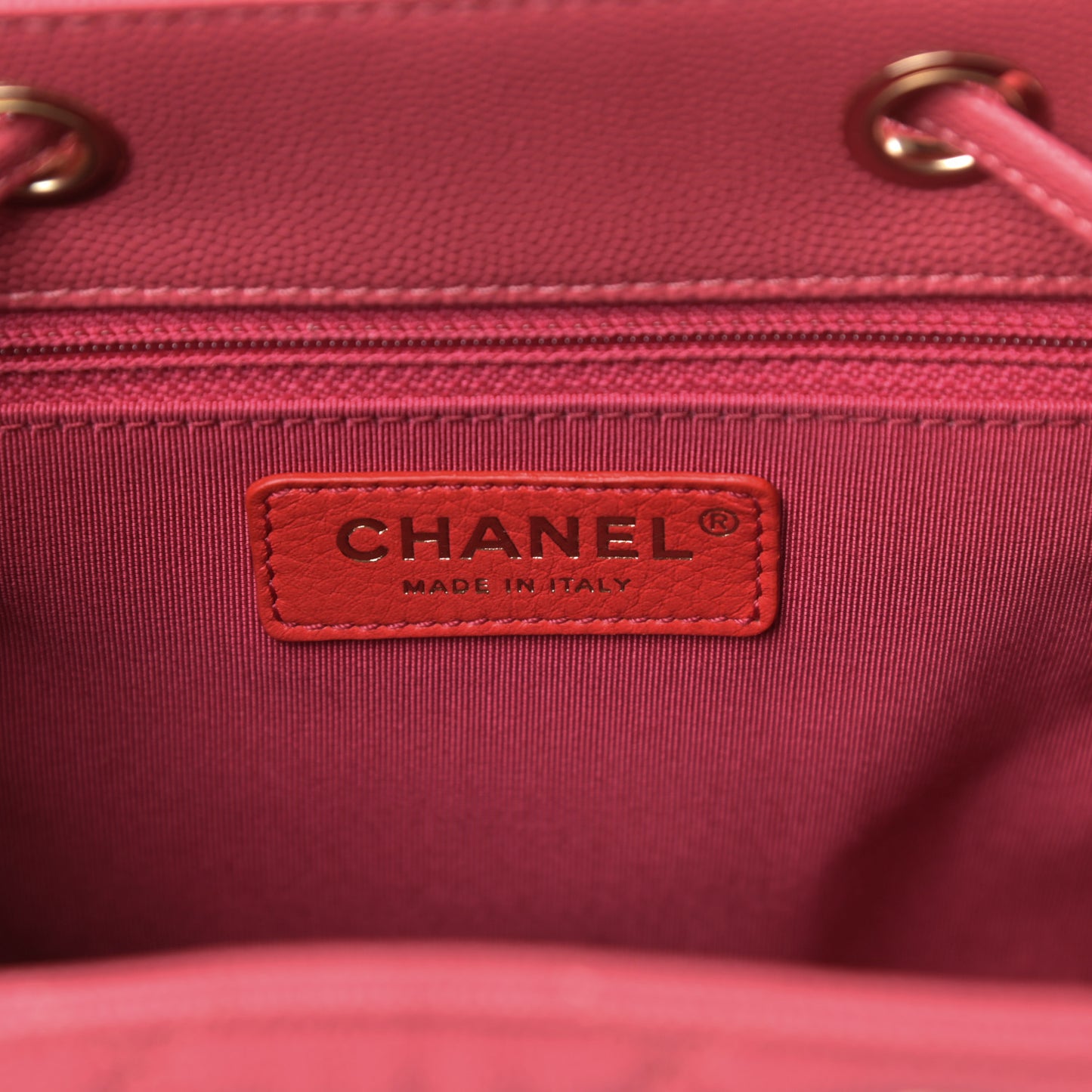 Caviar Quilted Backpack Bag Pink