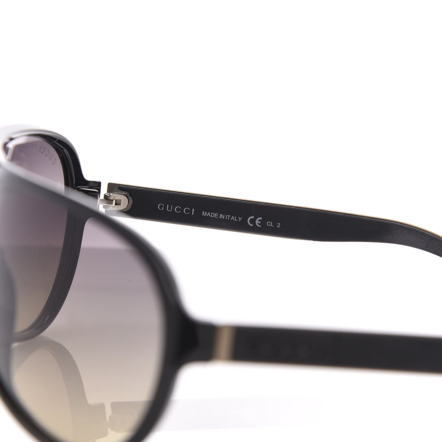 Acetate Aviator Sunglasses GG1639S Black
