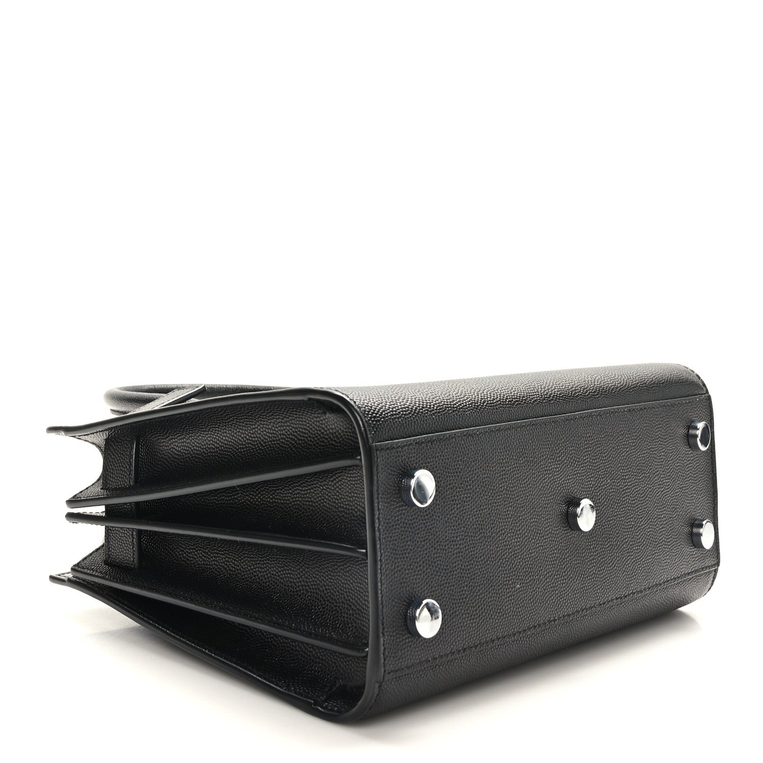 Saint Laurent Grain de Poudre Nano Sac De Jour Black 4 of 9