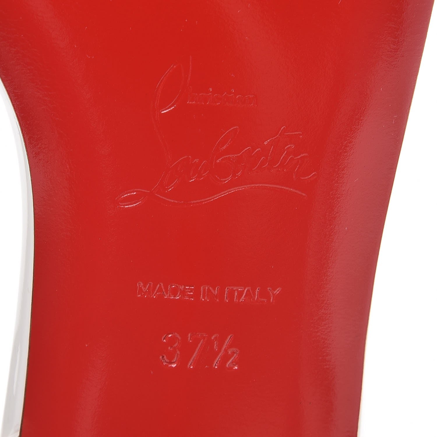 Christian Louboutin Patent Miss Valois 85 Bow Sandals 37.5 Latte 7 of 9